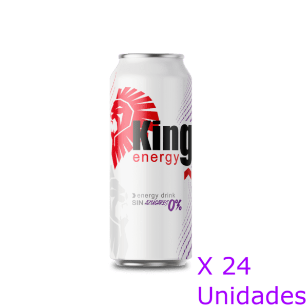 King Energy Con Gas 500ml Pack 24